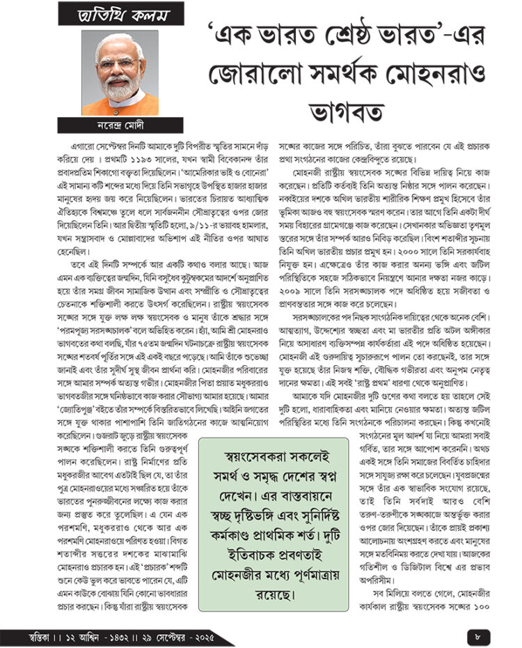 29th September অতিথি কলম